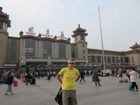 went to pick up railway tickets